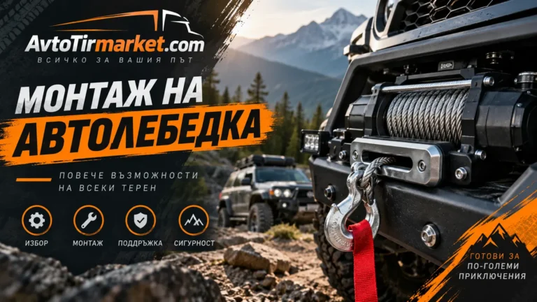 Подходящ модел авто лебедка | avtotirmarket.com